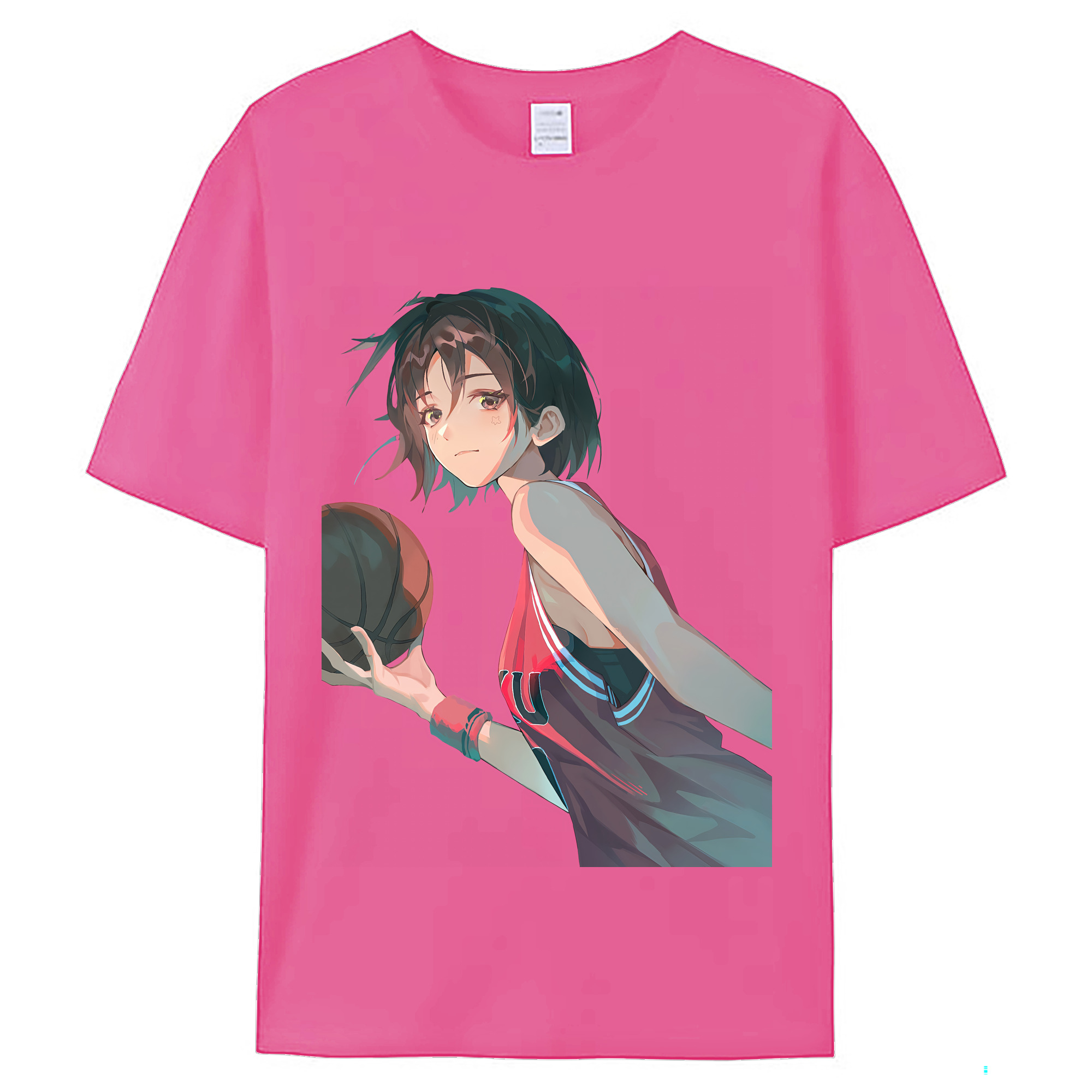 （画像用） SLAM DUNK／スラムダンク レディースカジュアルプリントTシャツ（綿100％）